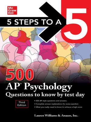 cover image of 5 Steps to a 5: 500 AP Psychology Questions to Know by Test Day